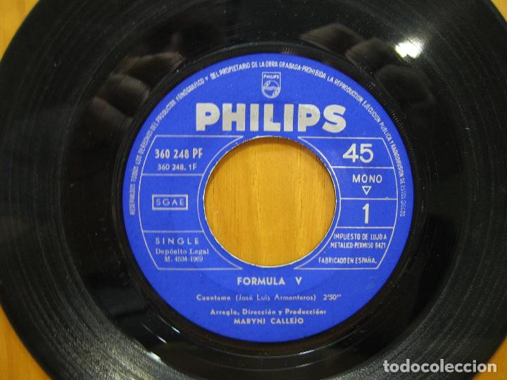 Discos de vinilo: Singles F&oacute;rmula V - Foto 3