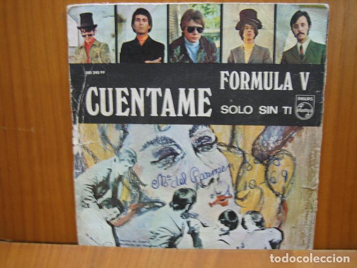 Discos de vinilo: Singles F&oacute;rmula V - Foto 4