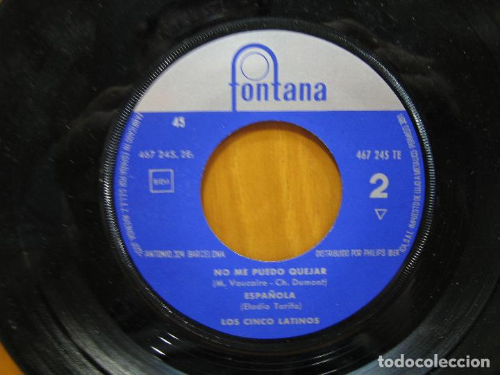 Discos de vinilo: Singles Los cinco latinos - Foto 3