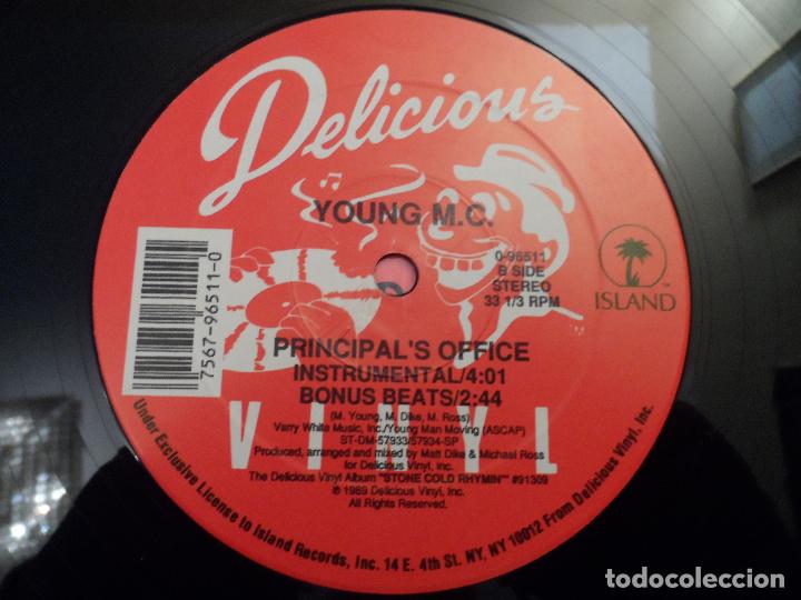 Discos de vinilo: young M.C. - principal&acute;s office - Foto 3