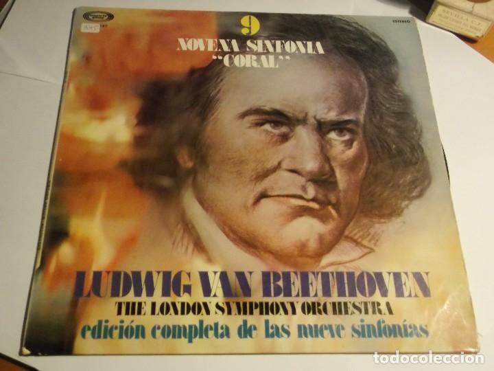 Discos de vinilo: LUDWIG VAN BEETHOVEN-NUMERO 9-ORIGINAL ESPA&Ntilde;OL 1973