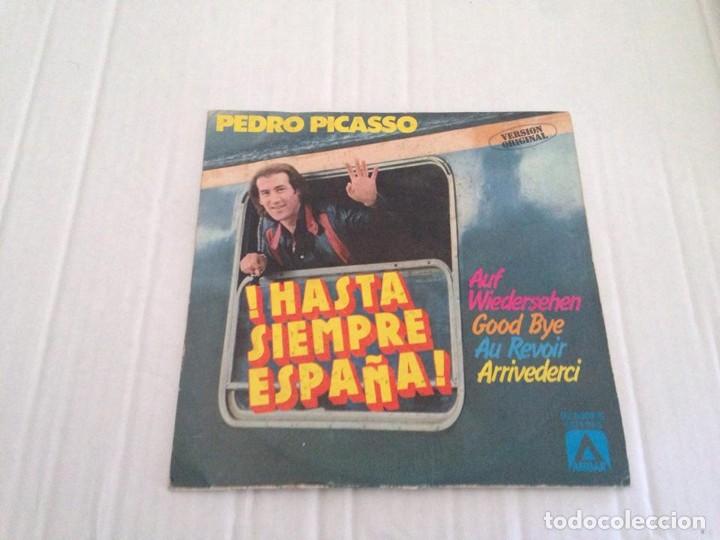 Discos de vinilo: Pedro Picasso -- &iexcl;Hasta Siempre, Espa&ntilde;a! - Foto 1