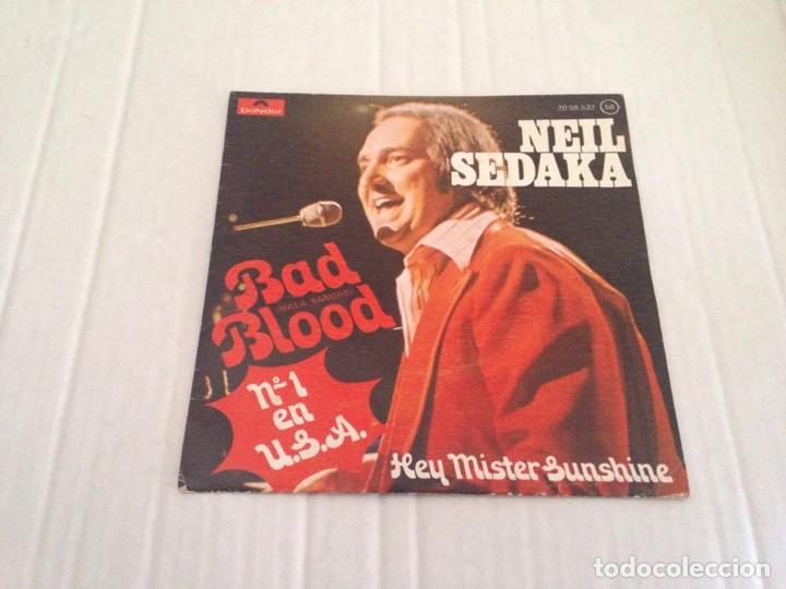 Discos de vinilo: Neil Sedaka-- Bad Blood - - Foto 1