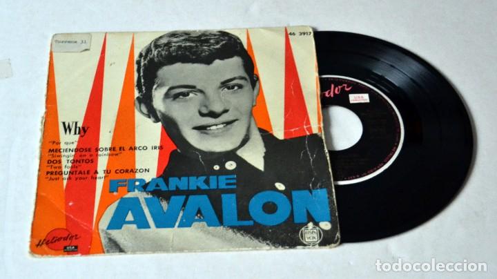 Discos de vinilo: SINGLE: FRANKIE AVALON. A&Ntilde;O 1960 - Foto 1