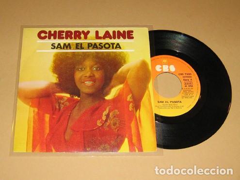 Discos de vinilo: CHERRY LAINE - SAM EL PASOTA - SINGLE - 1979 - Foto 1