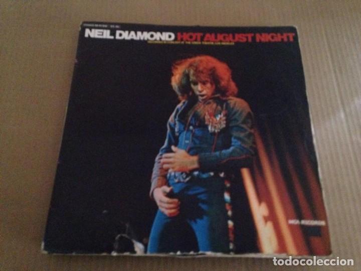 Discos de vinilo: Neil Diamond - Hot August Night -DOBLE LP - Foto 1