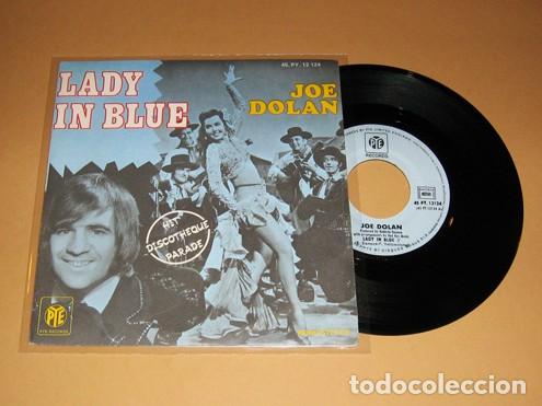 Discos de vinilo: JOE DOLAN - LADY IN BLUE - SINGLE - 1975 - IMPORT - Foto 1