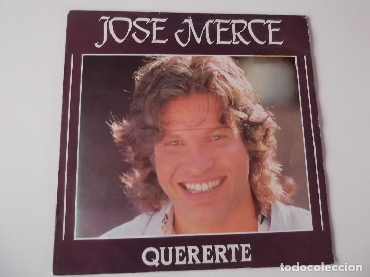 Discos de vinilo: JOSE MERCE - Quererte - Foto 1