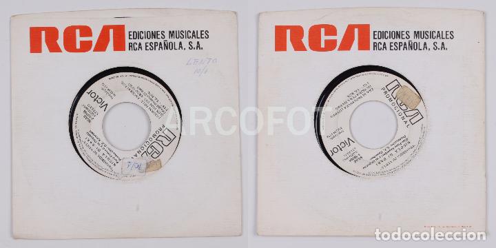 Discos de vinil: DISCO RCA PROMOCIONAL - VICTOR 3-10706- NICOLI DI BARI - EL DE LAS FOTOS