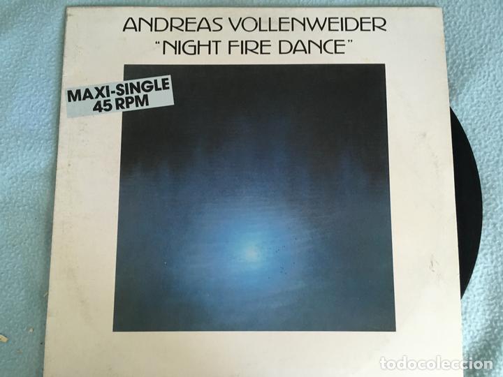 Discos de vinilo: 12 MAXI-ANDREAS VOLLENWEIDER-NIGHT FIRE DANCE - Foto 1