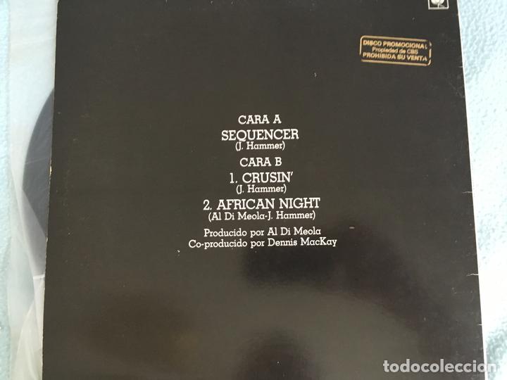 Discos de vinilo: 12 MAXI-AL DI MEOLA-SECUENCER - Foto 2