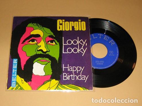 Discos de vinilo: GIORGIO MORODER - LOOKY LOOKY - SINGLE - 1969 - Foto 1