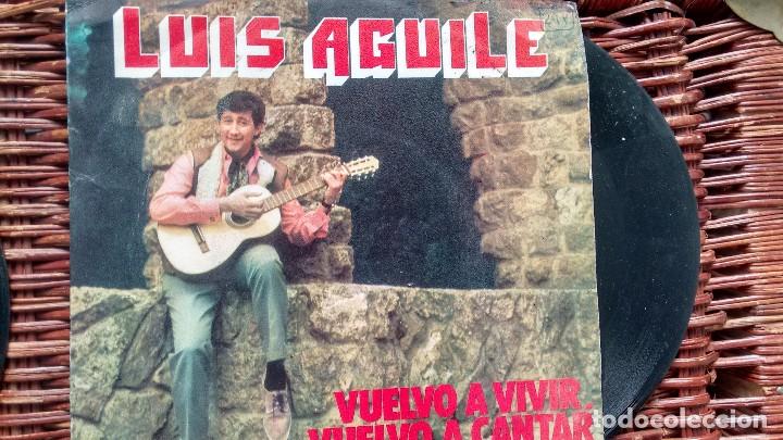 Discos de vinilo: SINGLE (VINILO) DE LUIS AGUILE A&Ntilde;OS 70 - Foto 1