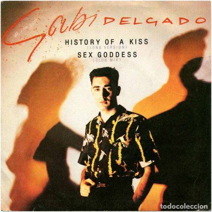 Discos de vinil: Gabi Degado (ex-D.A.F.) - History Of A Kiss - Sg Spain 1984 - Virgin A105218