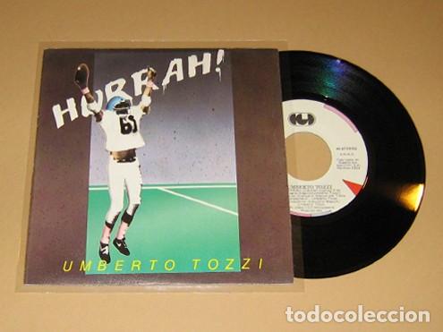 Discos de vinilo: UMBERTO TOZZI - HURRAH! - SINGLE - 1984 - Foto 1