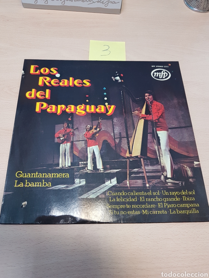Disques de vinyle: LOS REALES DEL PARAGUAY LP 1972 MFP 5253 GREAT BRITAIN