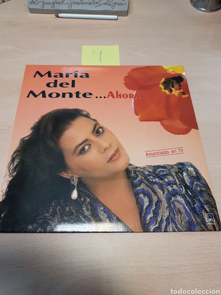 Discos de vinilo: Mar&iacute;a Del Monte &ndash; AHORA - LP SPAIN 1991 - Foto 1