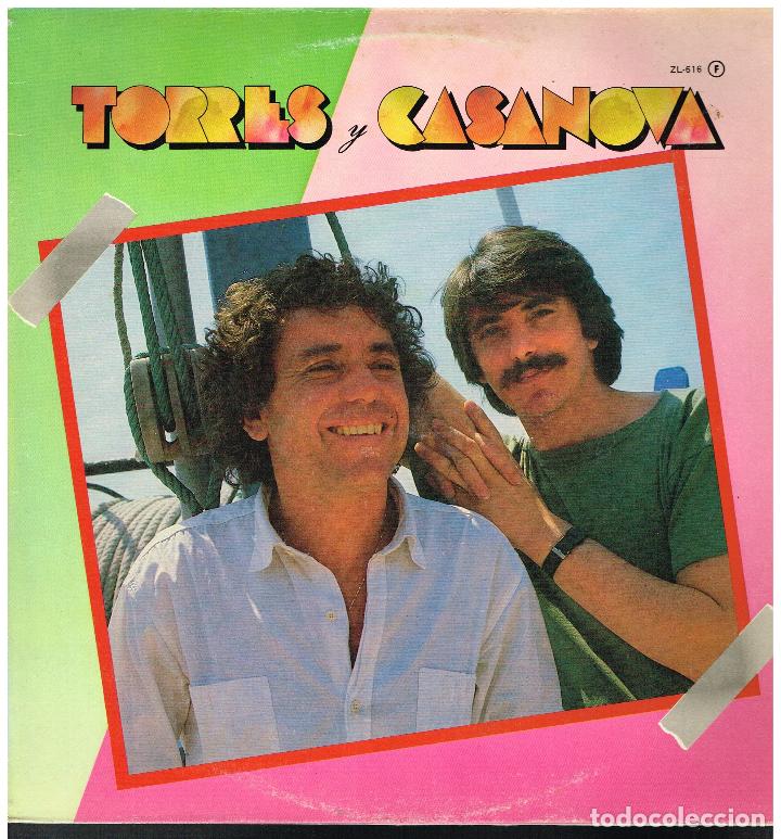 Discos de vinilo: TORRES Y CASANOVA - TORRES Y CASANOVA - LP 1984 - Foto 1