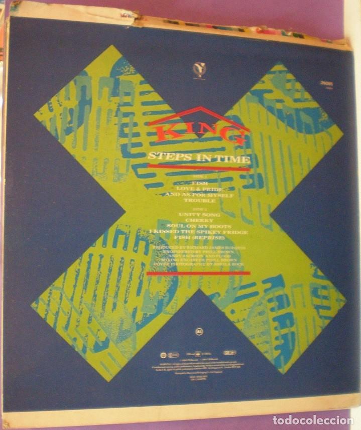 Discos de vinilo: King - Steps In Time - Test Pressing 12 1984 - Foto 3