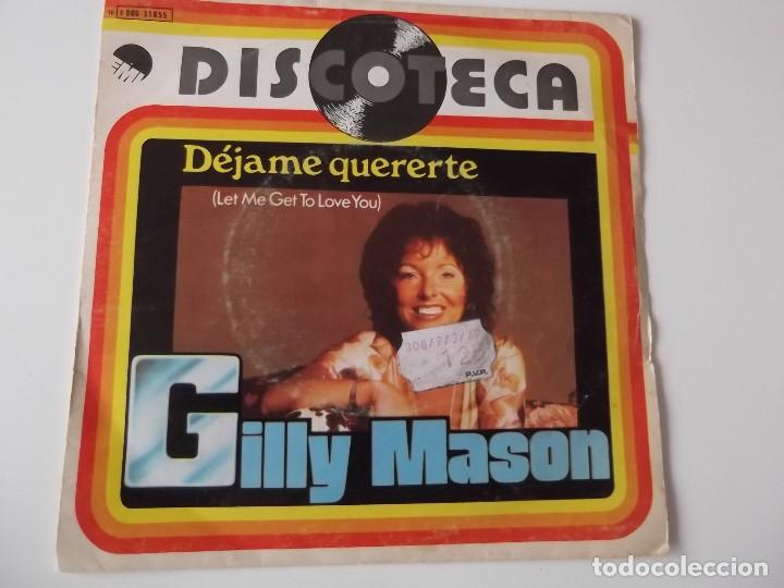 Discos de vinilo: GILLY MASON - Dejame quererte - Foto 1
