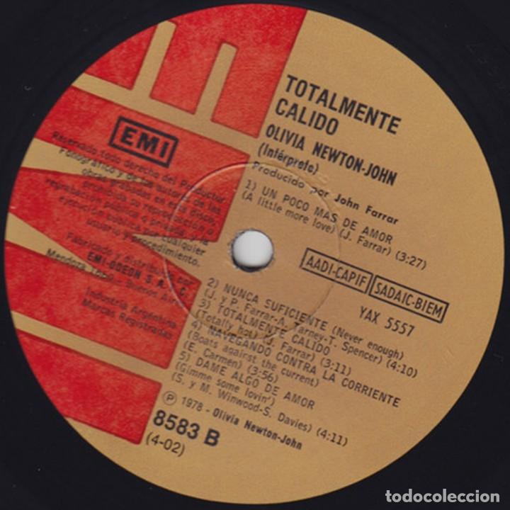 Discos de vinilo: LP argentino de Olivia Newton John año 1978 - Foto 6 - 117962927