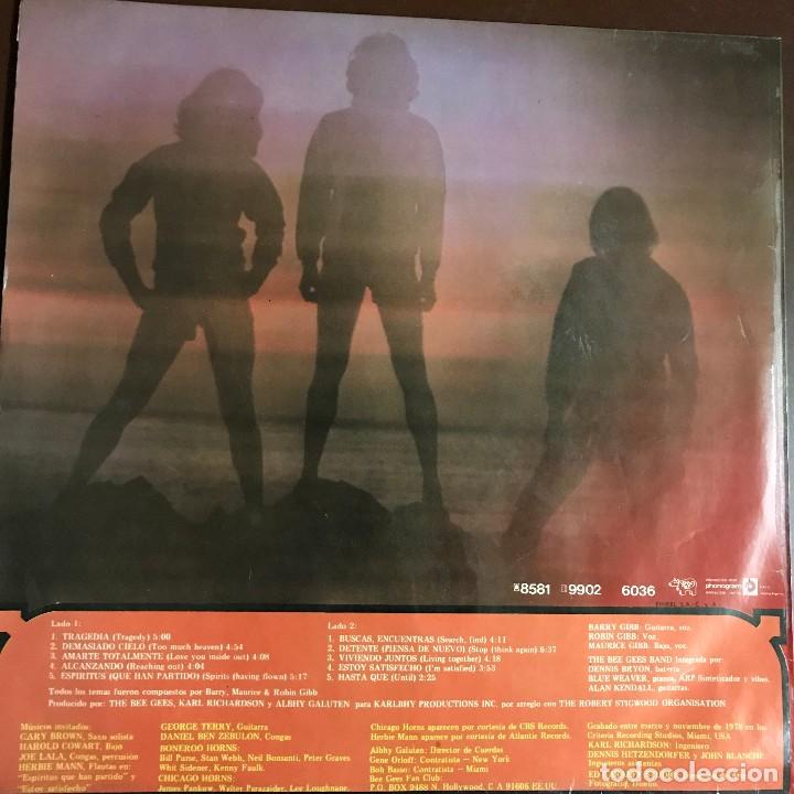 Discos de vinilo: LP argentino de Bee Gees a&ntilde;o 1979 - Foto 2
