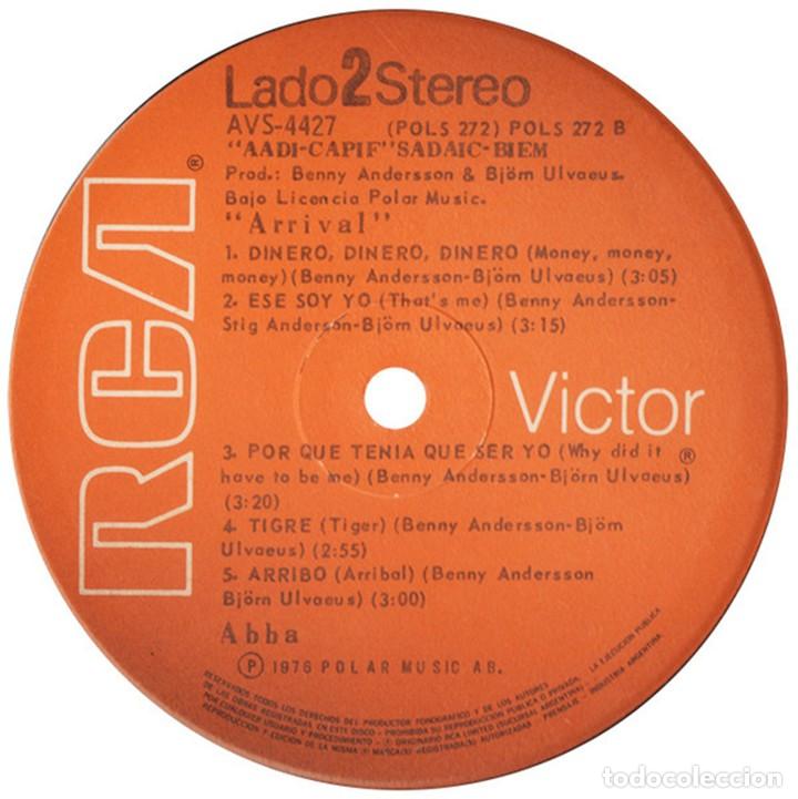 Discos de vinilo: LP argentino de Abba a&ntilde;o 1976 - Foto 4