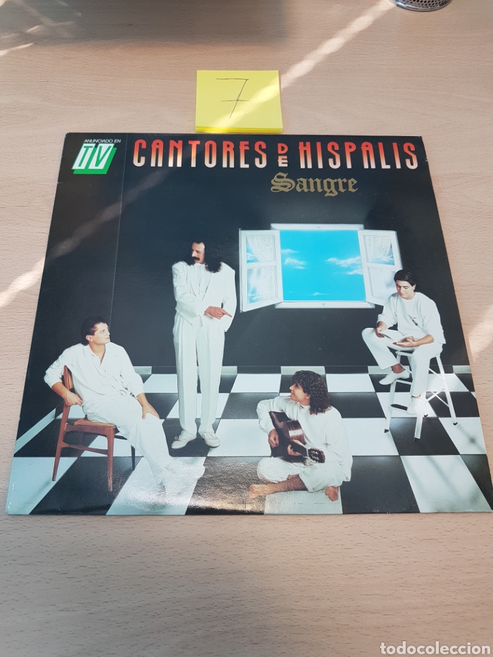 Discos de vinilo: LP Cantores De H&iacute;spalis - Sangre HISPAVOX - Foto 1