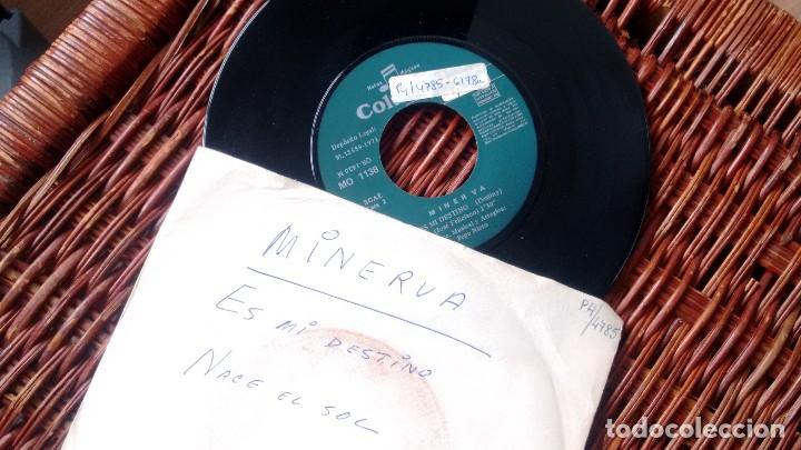 Disques de vinyle: SINGLE (VINILO) DE MINERVA A&Ntilde;OS 70
