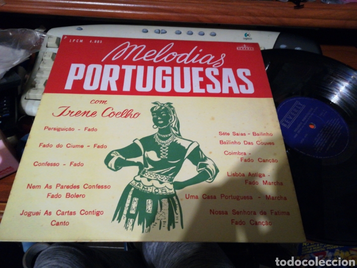 Disques de vinyle: Irene Coelho lp melod&iacute;as portuguesas.brasil