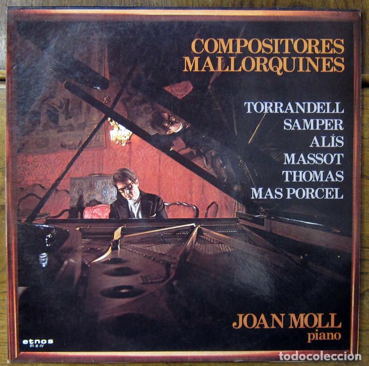 Vinyl records: COMPOSITORES MALLORQUINES-TORRANDELL, SAMPER, ALIS, MASSOT, THOMAS, MAS PORCEL-JOAN MOLL, PIANO-1983