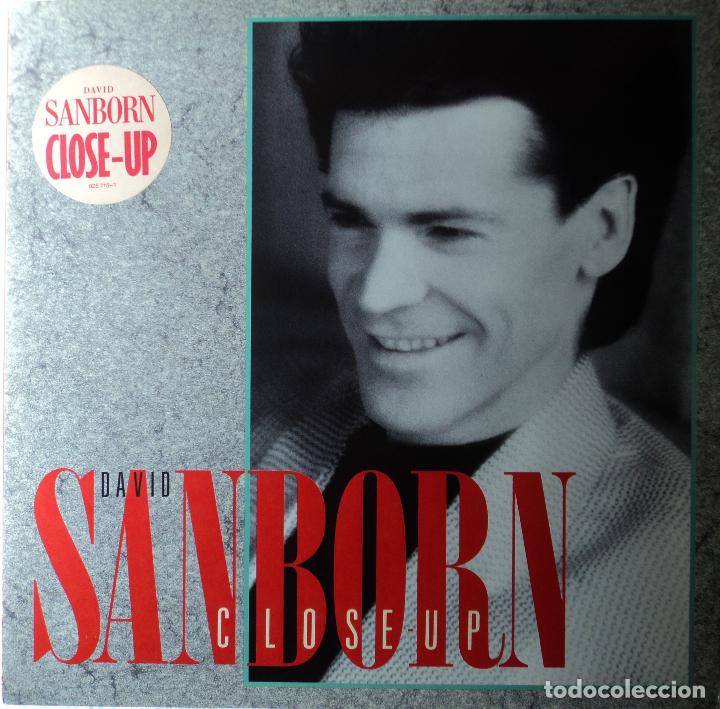 Discos de vinilo: David Sanborn - Close - Up - Edici&oacute;n de 1988 de Germany - Foto 1