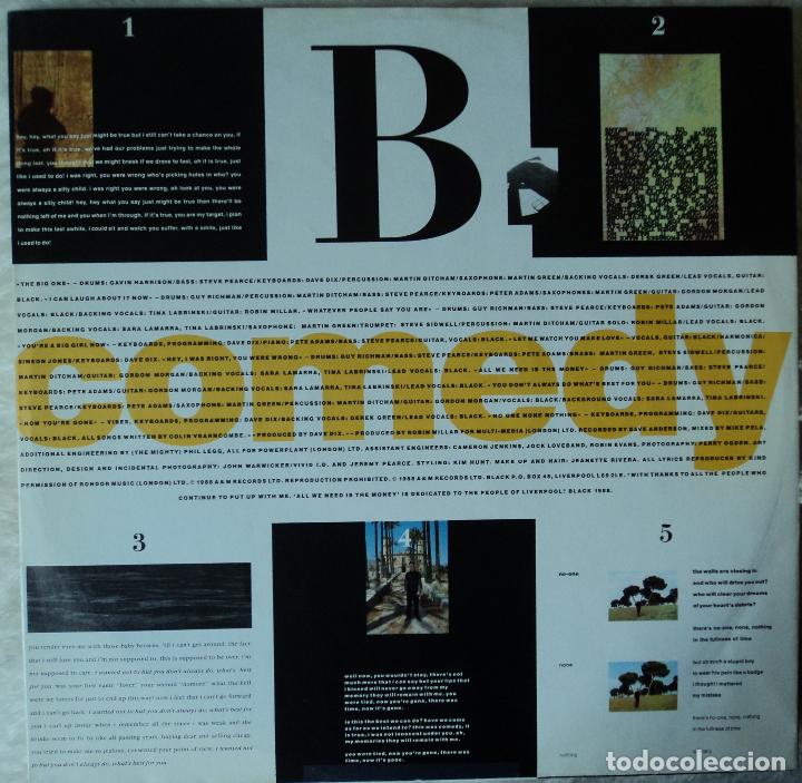 Discos de vinilo: Black - Comedy - Edici&oacute;n de 1988 de Espa&ntilde;a - Foto 2