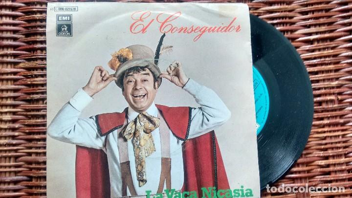 Disques de vinyle: SINGLE (VINILO) DE EL CONSEGUIDOR A&Ntilde;OS 70