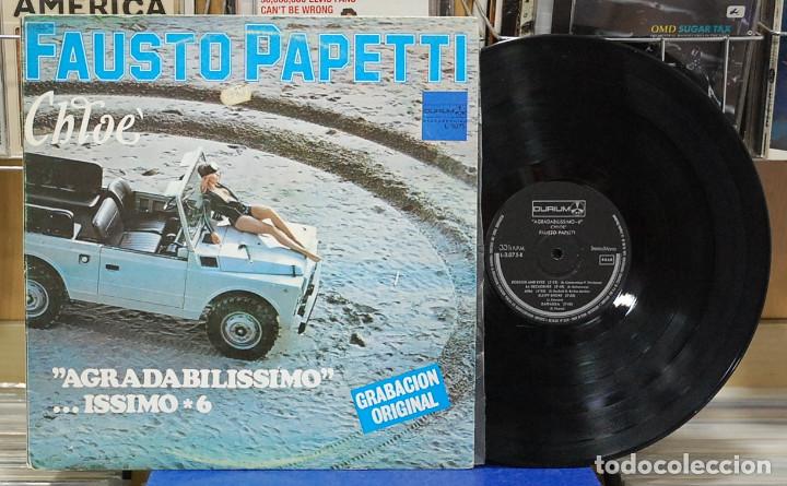 Discos de vinilo: Fausto Papetti, Chloe. Durum 1979, ref. L-3075. LP - Foto 1