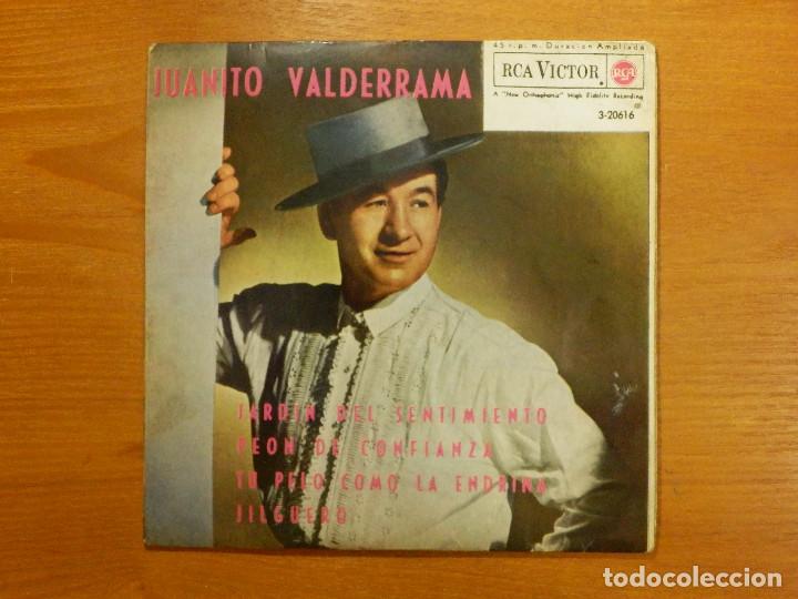 Discos de vinilo: Disco de Vinilo - EP - JUANITO VALDERRAMA - JARDIN DEL SENTIMIENTO - PEON DE CONFIANZA - Y + - Foto 1 - 118133471