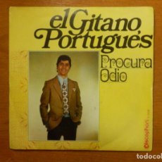 Discos de vinilo: DISCO DE VINILO - SINGLE - EL GITANO PORTUGUES - PROCURA - ODIO - RUMBAS POP 