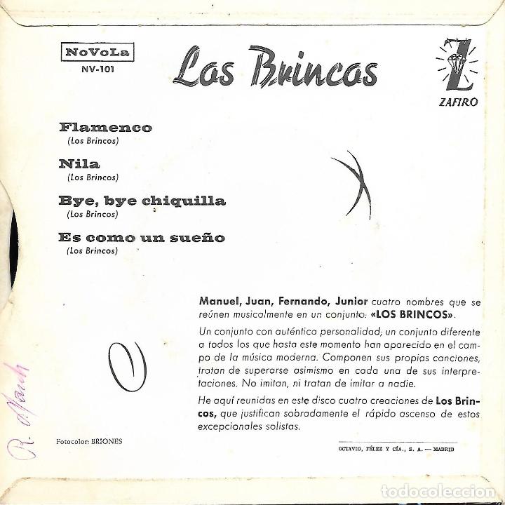 Discos de vinilo: LOS BRINCOS (ZAFIRO-1964) - Foto 2