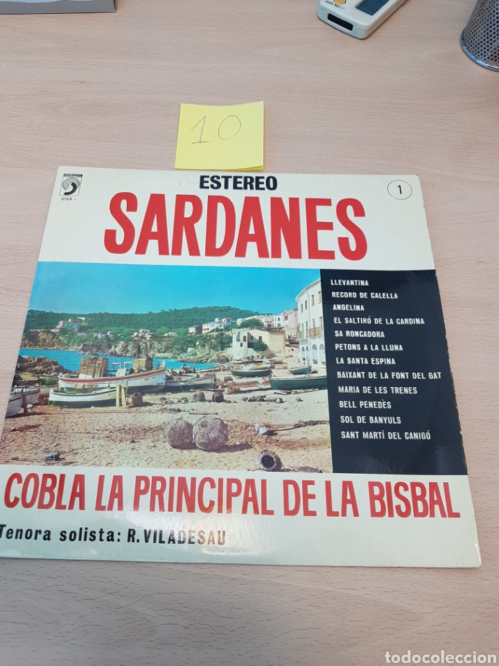 Discos de vinilo: SARDANAS COBLA LA PRINCIPAL DE LA BISBAL SPAIN 1961 - Foto 1
