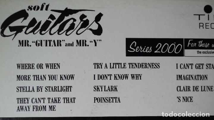 Discos de vinilo: Mr. Guitar and Mr. Y - Soft Guitars - Edici&oacute;n de Canada - Foto 3