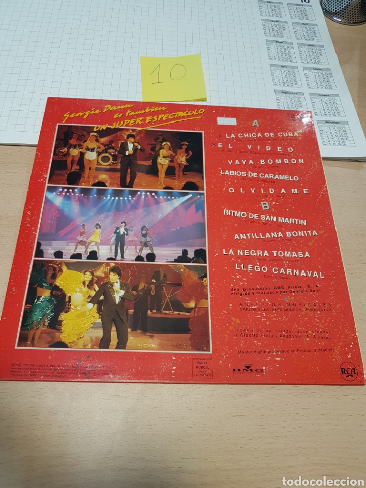 Discos de vinilo: Georgie Dann - Enrollate . 1990 rca - Foto 2