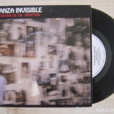 Discos de vinilo: DANZA INVISIBLE - LA DEUDA DE LA MENTIRA - SINGLE 1991 - TWINS
