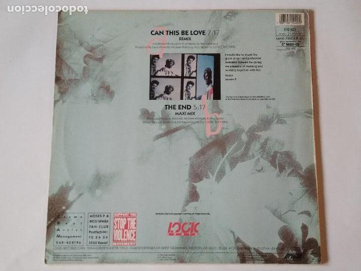 Discos de vinilo: Moses P. - Can This Be Love - 1989 - Foto 2