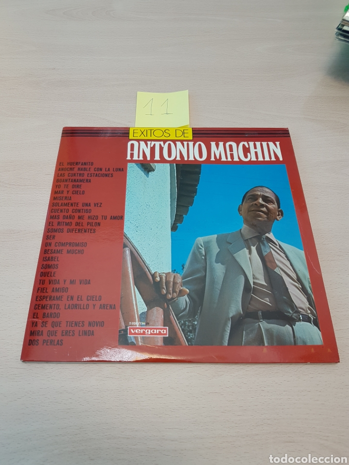 Discos de vinilo: EXITOS DE ANTONIO MACHIN-doble lp. - Foto 1