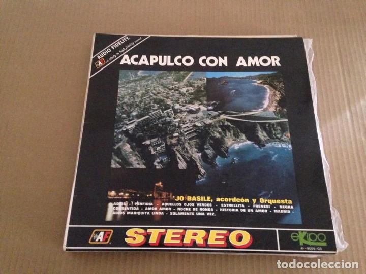 Discos de vinilo: Jo Basile, Acorde&oacute;n Y Orquesta-- Acapulco Con Amor - Foto 1