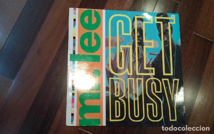 Discos de vinilo: Mr lee-get busy.maxi espa&ntilde;a - Foto 1
