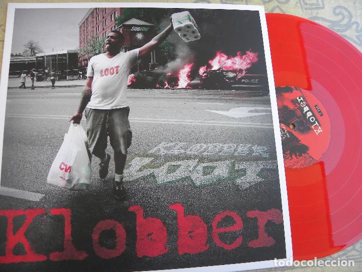 Discos de vinilo: KLOBBER -LOOT -LP VINILO ROJO -IMPECABLE - Foto 1