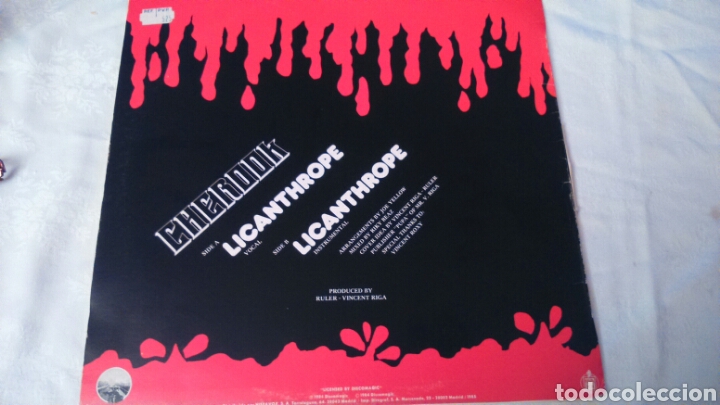 Discos de vinilo: CHEROOK MAXI LICANTHROPE - Foto 2