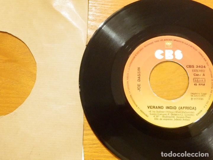 Discos de vinilo: Disco Vinilo - Single - JOE DASSIN - VERANO INDIO - YO HE DICHO NO - JUKEBOX - Foto 1