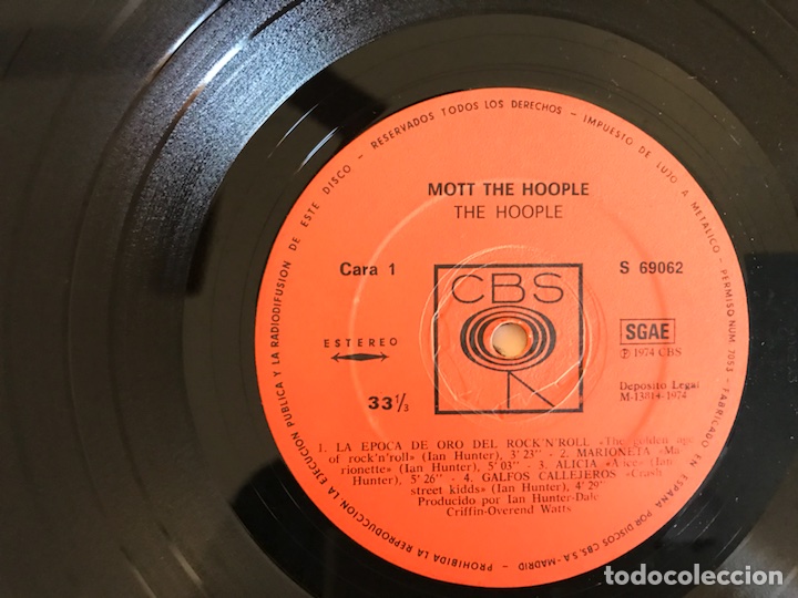 Discos de vinilo: Mott &ldquo;the Hoople&rdquo; - Foto 4
